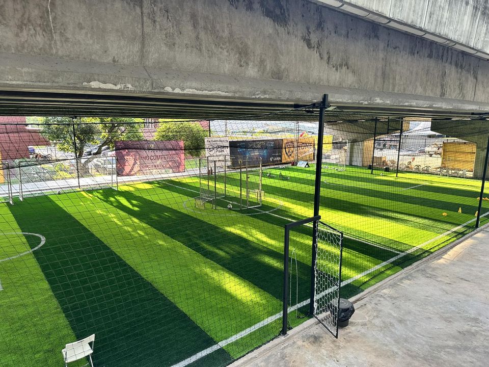 The artificial turf pitches at SP Sports Park KL